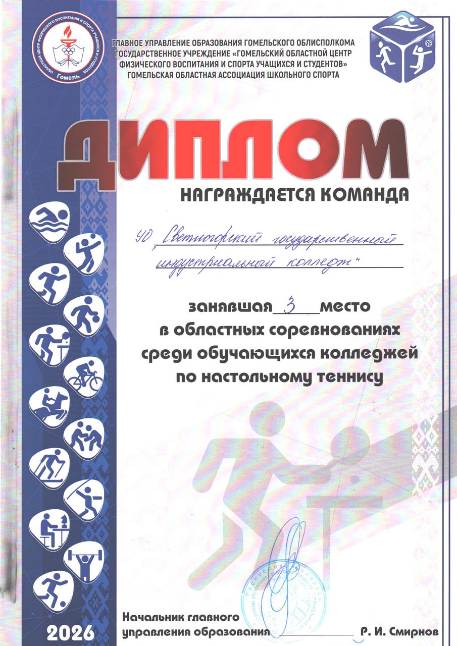 Спортакиада 1место стритбол команда колледжа